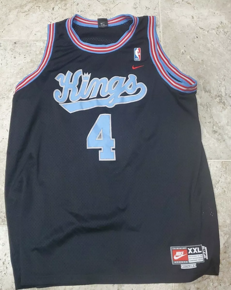 Nike Sacramento Kings Webber #4 Basketball Jersey