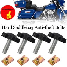 Saddlebag Lock Mounting Theft Deterrent Screw Bolt For Harley Touring 1996-2023
