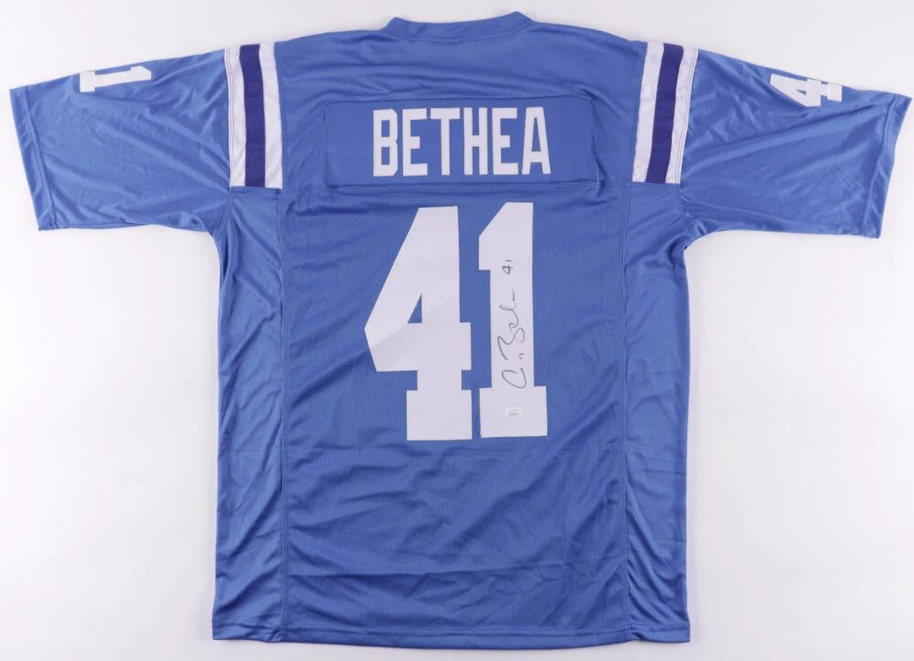 Antoine Bethea Signed Indianapolis Colts Jersey JSA COA Super Bowl XLI Champ