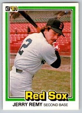 1981 Donruss - #215 Jerry Remy