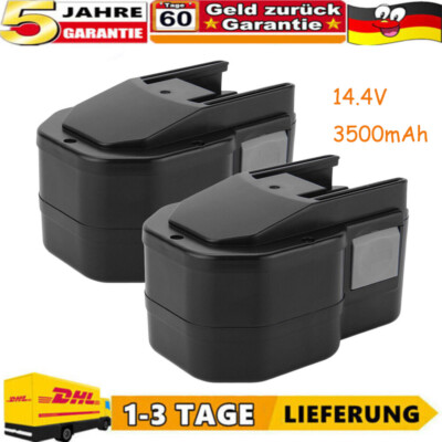 2x 14.4V 3.5Ah Ni-MH Akku Für AEG BBM14STX BBS14X MILWAUKEE 0511-21 0512-21