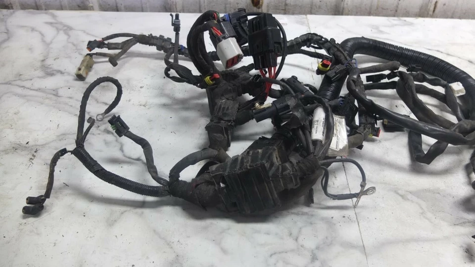 14 Harley Davidson FXDL Dyna Low Rider Wire Wiring Harness Loom - Image 4 of 4