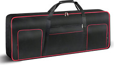 61 Key Keyboard Gig Bag Case,Portable Durable Keyboard Piano Waterproof 600D Oxf