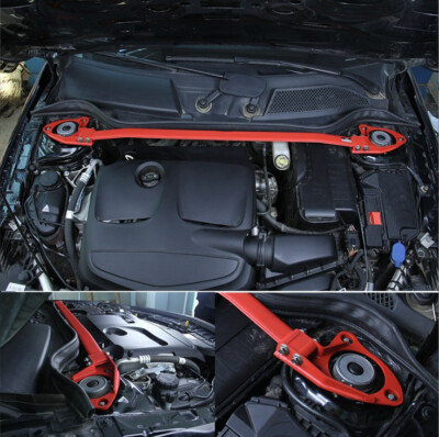Aluminum Front Strut Bar Engine Upper Tower Brace for Benz W176