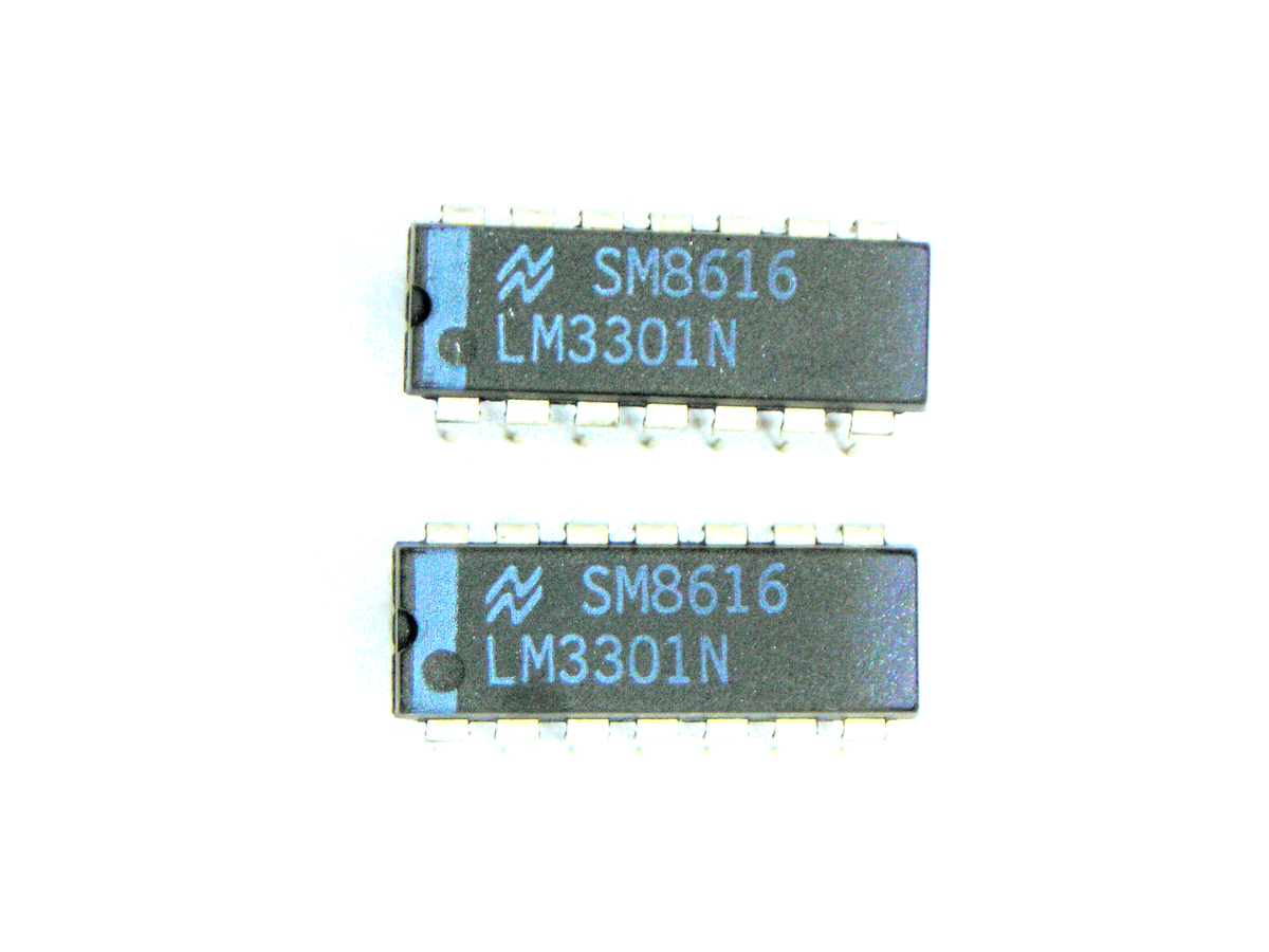 Circuit Intégré Motorola MC3301P - DIP 14 Broches - Neuf De Stock Ancien