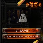 Ist Rune - Diablo 2 Resurrected RoTW D2r Diablo 2