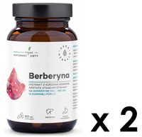 (Einheit/0,31€) 2 X Aura Herbals Berberin 490 Mg 2 X 60 Kapseln D/S