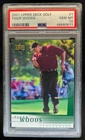 2001 Upper Deck Tiger Woods Rookie RC #1 PSA 10