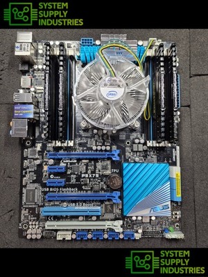 ASUS P9X79, Core i7-4820K, 32GB DDR3, Mainboard/CPU/Ram/Kühlkörper + I/O Shield