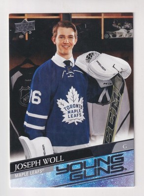 2020-21 Upper Deck YOUNG GUNS #208 JOSEPH WOLL RC Rookie Toronto Maple Leafs