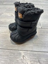 Cat  Jack Toddler Denver Waterproof Snow Boots Black 5 NWT