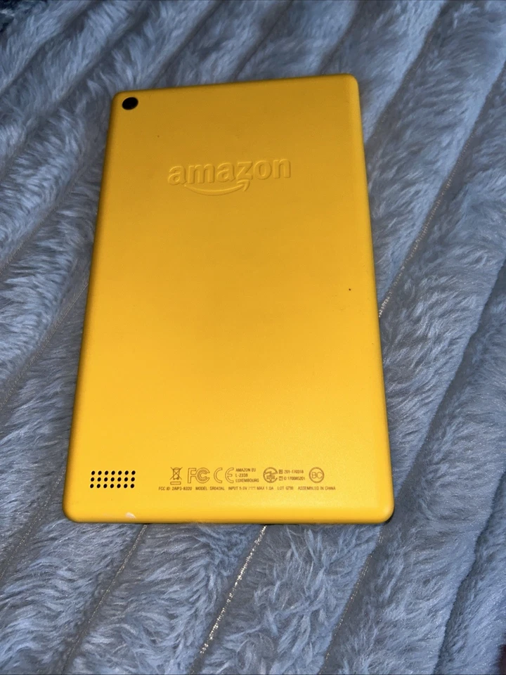 Amazon Fire Tablet 7" Wi-Fi 16GB with Alexa 7th Gen 2017 Canary Yellow - Image 2 of 4