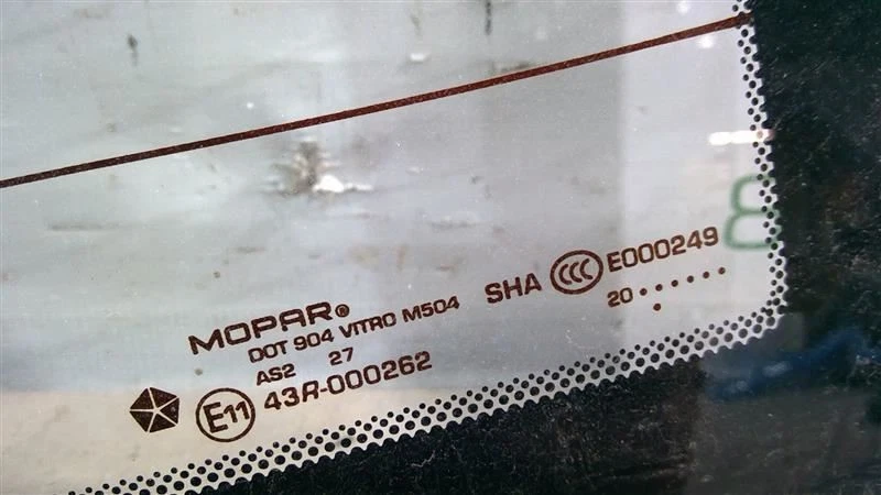 2017-2022 道奇挑战者背面玻璃68270305AA — 第 3/4 张图片