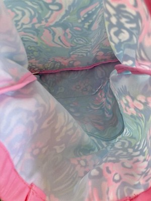 New Lilly Pulitzer Aqua La Vista Blue Ibiza Drawstring  display picture 2