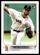 2022 Topps Kutter Crawford Rookie Boston Red Sox #645