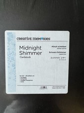 Creative Memories, Midnight Shimmer Card Stock