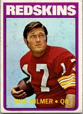1972 Topps #18 Bill Kilmer