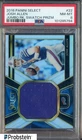 2018 Select Silver Prizm #32 Josh Allen RC Rookie Jumbo GU Swatch 82/99 PSA 8