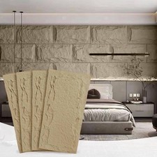 Stone 3D Wall Panels,4Pack PU Wall Panels, 23...