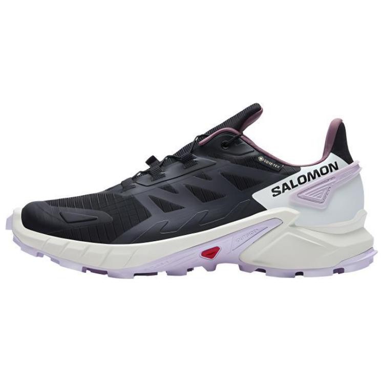 W) Salomon Supercross 4 GTX Black Vanilla Ice Orchid Petal 474618