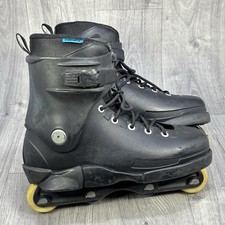 Razors Cult Aggressive Inline Skates Black Blue Size UK 9 EU 43 Roller Blades