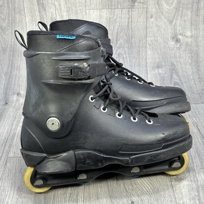 Razors Cult Aggressive Inline Skates Schwarz Blau Größe UK 9 EU 43 Roller Blades
