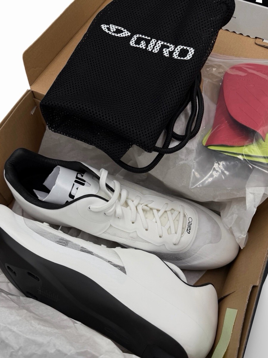 【新品】GIRO Empire SLX II 白 サイズ43.5 Brand New Giro Empire SLX II Carbon Road Cycling Shoes White Size