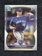 2023 Bowman Draft #BDC-5 Hunter Owen Chrome Refractor Kansas City Royals