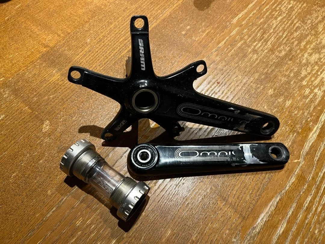 Pédalier SRAM Red E1 DUB - 2x12v - 46x33 - 172.5mm - Carbone - NEUF