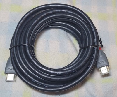 6 X Lindy High Speed HDMI Black Line 36474 5mtr