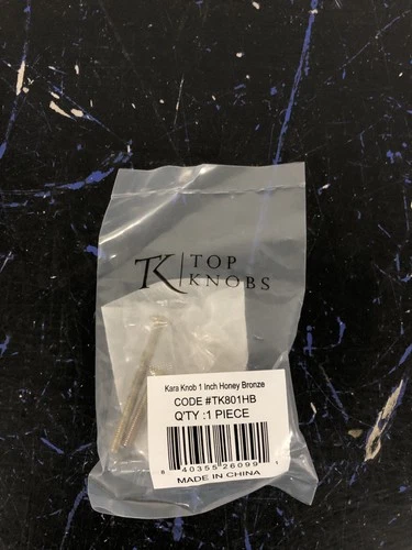 Top Knobs TK801HB Serene 1 Inch Round Cabinet Knob - Honey Bronze - Picture 1 of 2