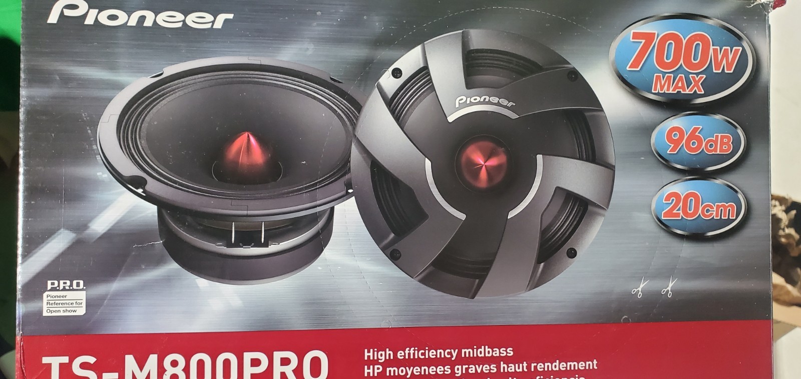 Pioneer 8 Inch Car Speakers