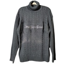 VTG Pure Playaz Mens Gray Y2K Hip Hop Spellou...