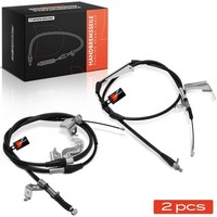 Frankberg 2X Handbremsseile L+R Passend FüR Nissan Navara Trommelbremse