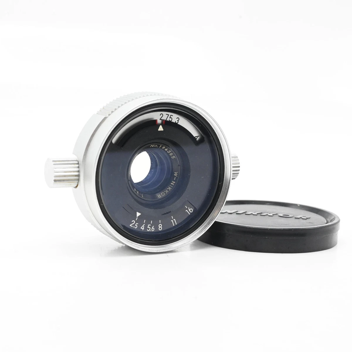 Nikon NIKKOR W Camera Lenses 35mm Focal f/2.5 Maximum Aperture for