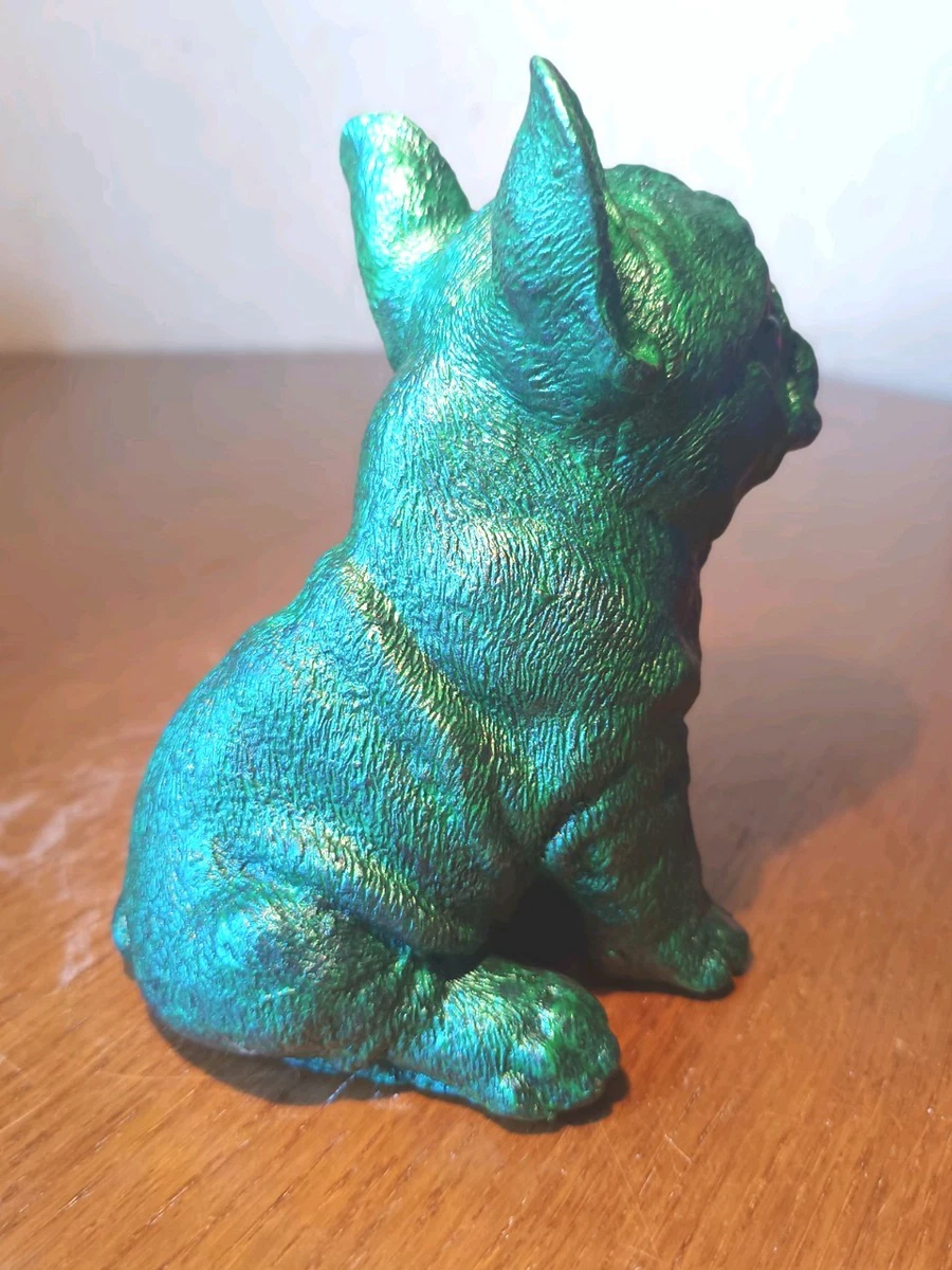 Französische Bulldogge Figur.French Bulldog, Spezialfarbe,Handarbeit.