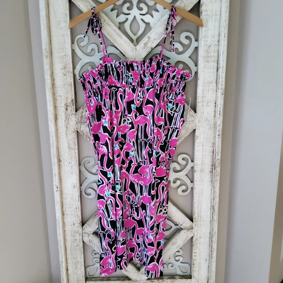 Tono Para Mujer Espagueti Corbata Calada Pijama Quimise Camisón Prendas para Dormir Flamenco Foto 2 de 4