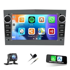 Android 15 7'' Double Din Stereo 4 64G Wireless Carplay Android Auto Backup Cam