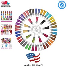 Tassels for Jewelry Making, 50pcs Leather Tassel Keychain Charms Bulk with 50...