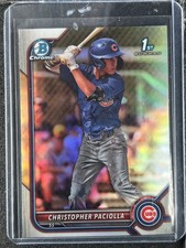 Paciolla, Christopher - 2022 Bowman Chrome Draft - Refractor