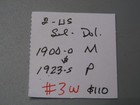2-US Silver Dollars 1900-o Morgan & 1923-s Peace. #3 w — photo 7