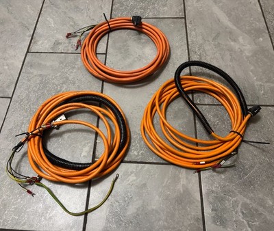 Lot of 3 Fanuc and Desina cables
