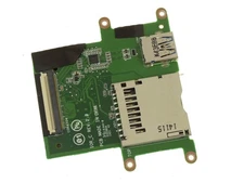 Dell OEM Latitude Rugged Extreme 7204 USB SD Card Reader IO Circuit Board MD1P8