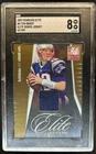 2009 Donruss Elite Tom Brady Series Jerseys #69/299 Patriots SGC 8