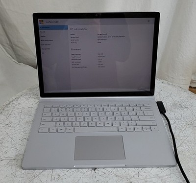 MICROSOFT Surface Book 3 1900 Laptop Core I7-1065G7 32GB 1TB SEE NOTES