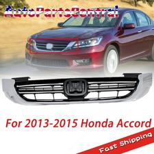 Chrome Front Upper Bumper Radiator Grille New For Honda Accord 2013 2014 2015 Chrome Front Upper Bumper Radiator Grille New For Honda Accord 2013 2014 2015