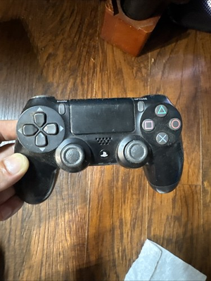 #ad Sony Playstation DualShock 4 Wireless Controller Jet Black Parts Only $10.00