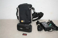 Sony Handycam HDR-CX100 HD Video Camera Recorder With 16GB Card, Charger And Bag