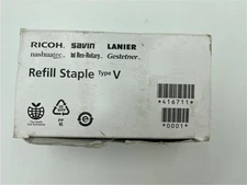 NEW Box of Genuine Ricoh Savin Lanier Refill Staples Type V 601R-EXP 416711