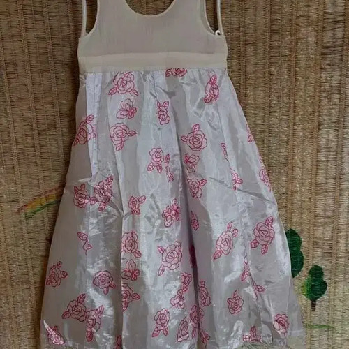 Floral Hanbok Inner Skirt Size 5